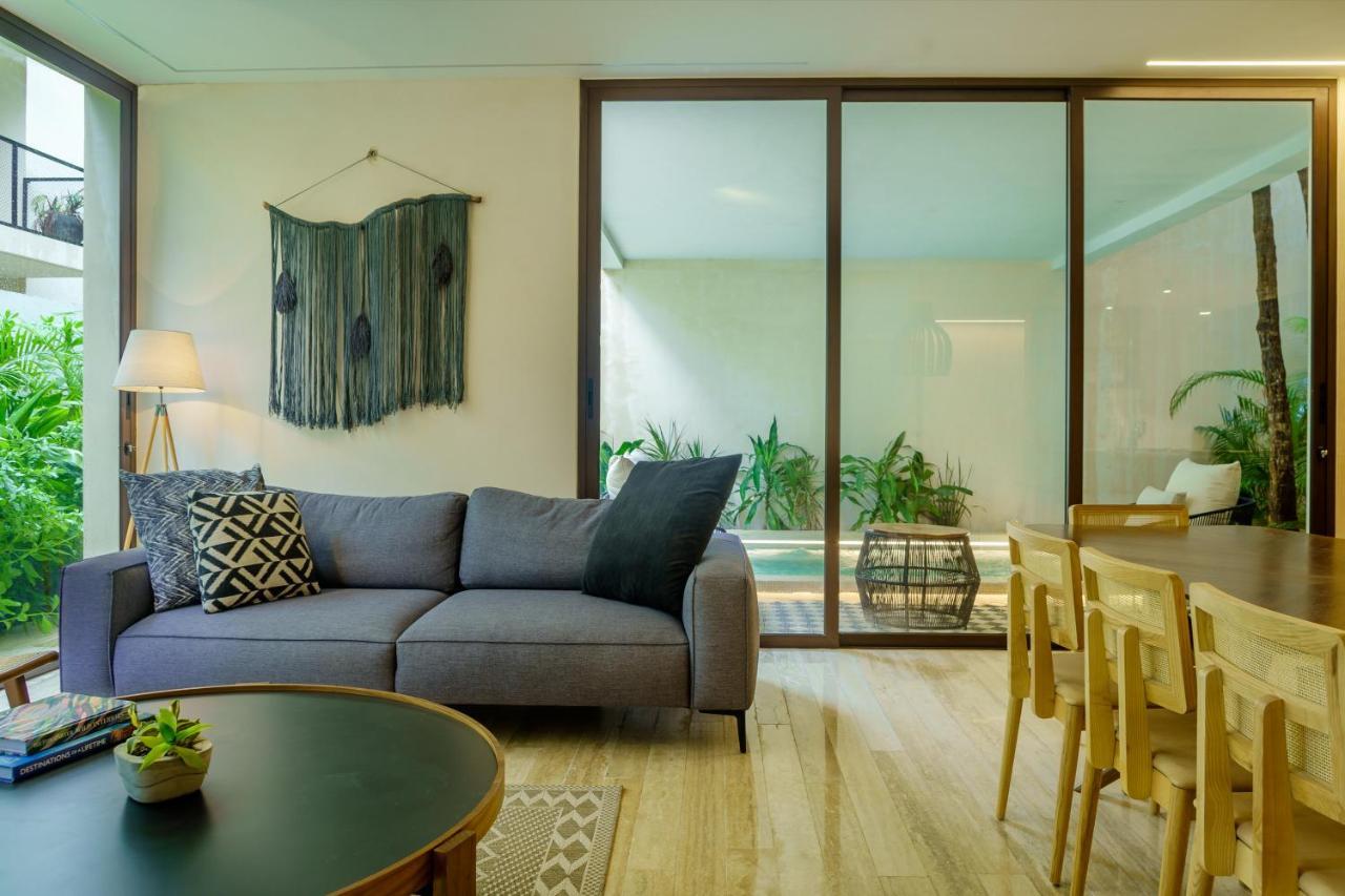 Private Pool Apartment For Groups ตูลุม ภายนอก รูปภาพ