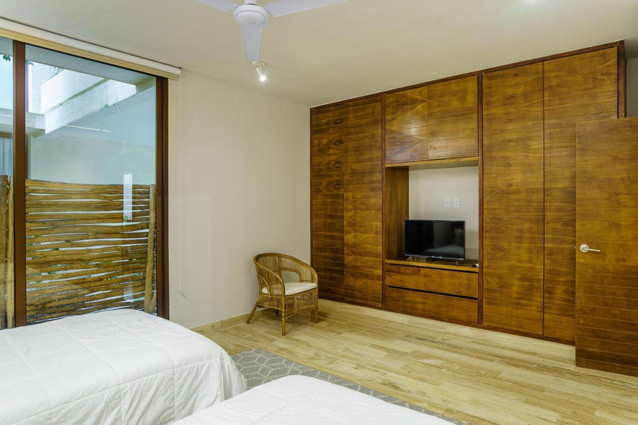 Private Pool Apartment For Groups ตูลุม ภายนอก รูปภาพ